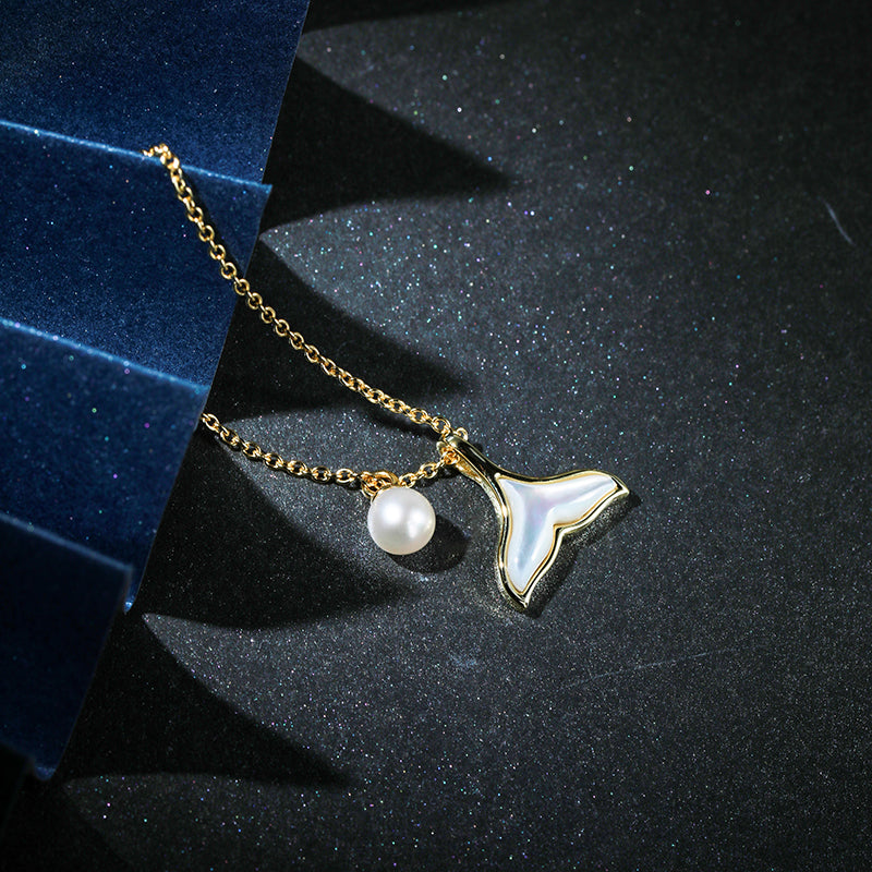 Mermaid Pearl Necklace
