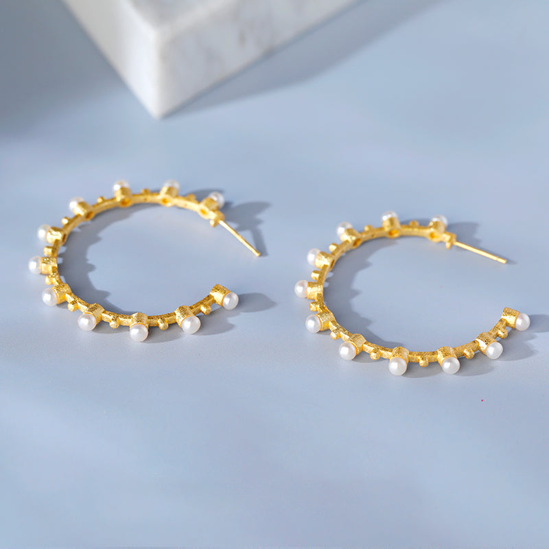 Baroque Pearl Earrings