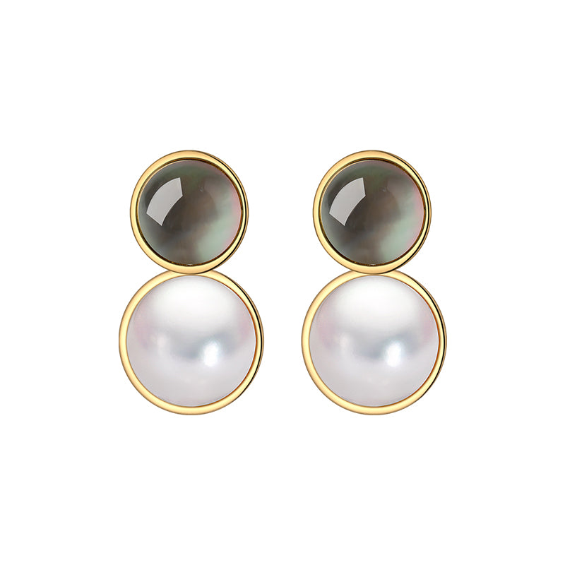 Champs Elysees Double Bead Earrings