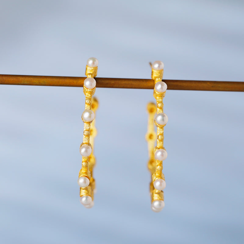 Baroque Pearl Earrings