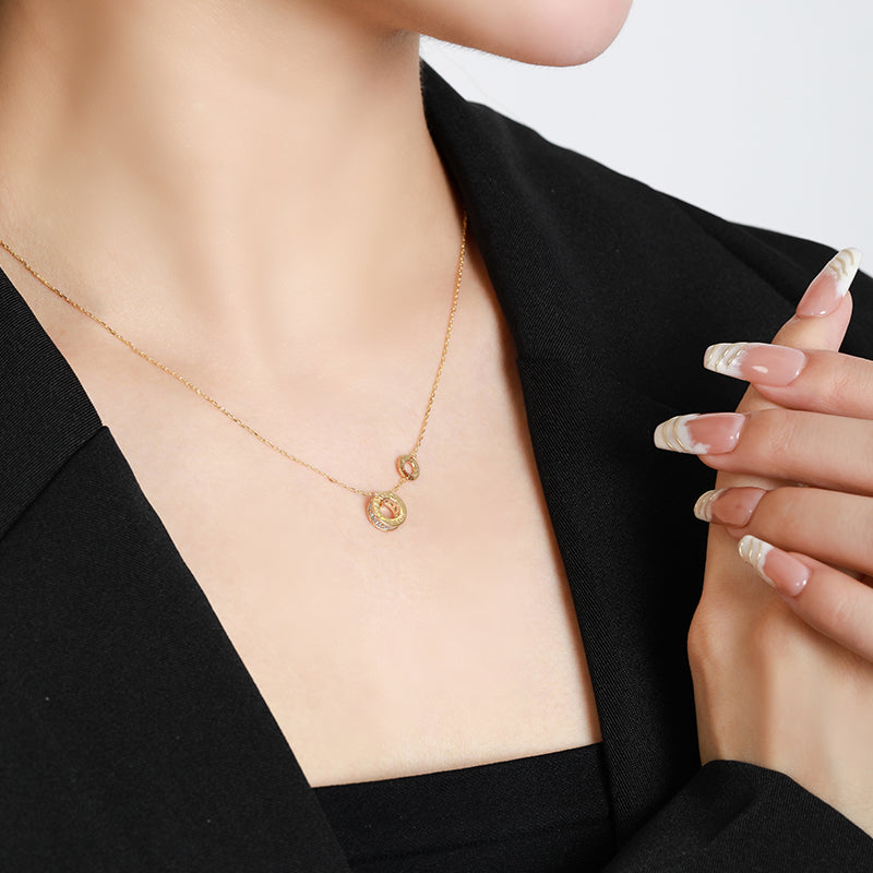 Passepartout Gold Necklace