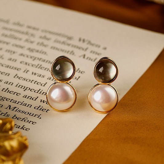 Champs Elysees Double Bead Earrings