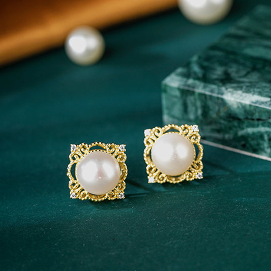 Champs Elysées Pearl Earrings
