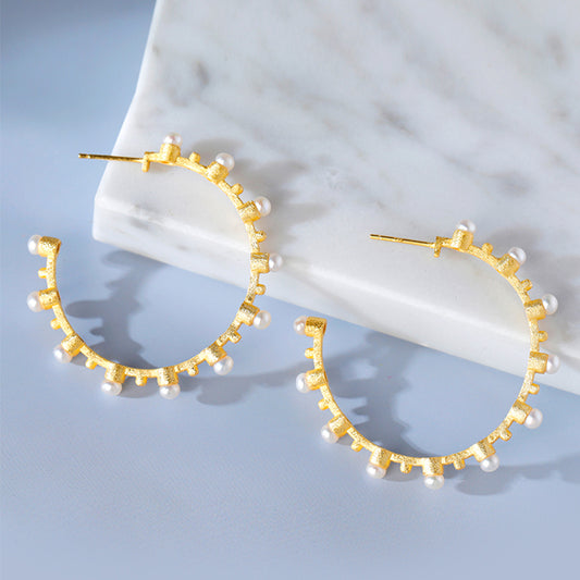 Baroque Pearl Earrings
