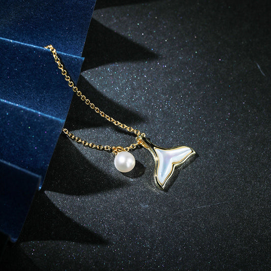 Mermaid Pearl Necklace